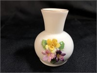 Coalport Bone China Miniature Vase