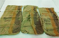 3 burlap Master Mix bag- Pig Master Conc