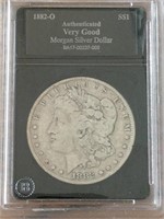 1882-O Morgan Silver Dollar