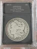 1897-O Morgan Silver Dollar