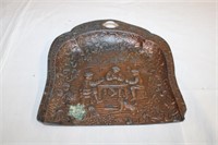 Copper crumb pan