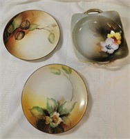 2 Nippon Plates + Side dish/Candy Bowl