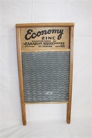 Economy Zinc 12 X 24" metal washboard