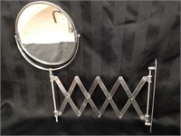 Extendable Bathroom Make-Up / Shaving Mirror