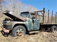 Late 50's Ford 600 series flat bed dual wheels