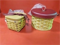 Longaberger baskets both in original packaging