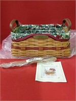 2002 Longaberger Christmas basket