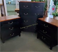 Highboy dresser (34.5" L x 18" W x 48" H) w/ 2