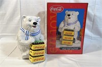 Polar Bear Delivery Ceramic Cookie Jar