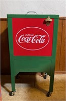 Metal Coca-Cola cooler
