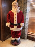 Animatronic Santa Claus, 56" tall