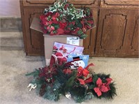 Assorted Holiday Flowers & Greenery