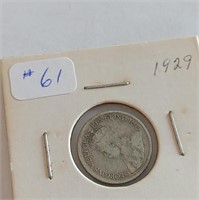 1929 Canadian Dime