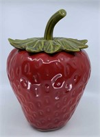 California USA Strawberry cookie jar
