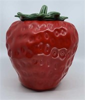 McCoy Red Strawberry cookie jar