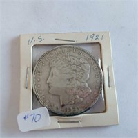 1921 US Dollar Coin
