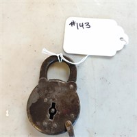 Antique Pad Lock no Key