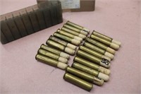 (19) 45-70 Wooden Bullets - Brass