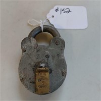 Antique Pad Lock no Key