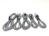 iPhone Lightning Charger Braided Cable Lot