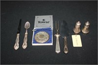 Misc Lot; Sterling silver handle silverware,