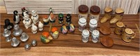 Lot of Vintage Salt And Pepper Shakers Collection