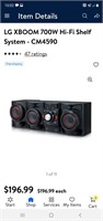 Boombox 700w speaker