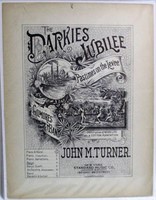 The Darkies Jubilee Black Americana Sheet Music