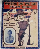 Where Do We Go From Here WWI Sheet Music