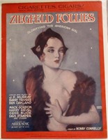 Ziegfeld Follie's Sheet Music with Vargas Cover