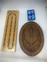 Cribbage boards x 2