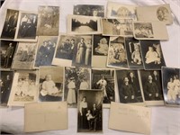 Lot of 28 Antique early 1900s Photo Post Cards