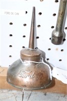 Ford script brass oil can – went to the Model T