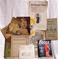 Lot of Advertising and Other Ephemera