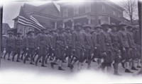 WWI Doughboys Marching Negative