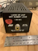 MFJ -264 1.5KW HF-UHF dry dummy load