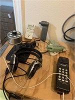 lot of misc Ham radio items and electrical