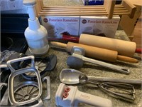 Ramekins, Rolling Pins and Kitchen Accessories