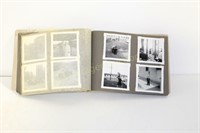 BINDER OF BLACK AND WHITE PHOTOGRAPHS