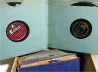 Lot of 5 Albums of Antique 10" 78 RPM Records