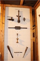 Lot of Plumbers Tools including Pipe Test Plug,