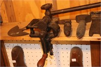 Shelf Lot including Schul & Sons Leather Tool,