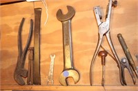 Antique Tool Lot including  Wrenches,