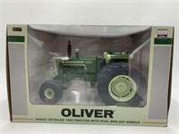Oliver 1955 Tractor With Dual Spin Out Wheels