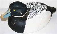 Drake Bluebill Teal Duck Decoy - Bill Kell II 1990