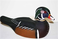 Drake Wood Duck Decoy by Bill Kell II 1990