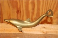 Brass Porpoise Bottle Opener