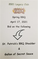 Spring BBQ Shoulder and Sauce