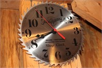 Sears Roebuck & Co Craftsman Saw Blade Shop Clock