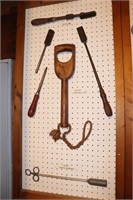 Horse Implements including Horse Tooth Rasp, Nose